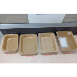 Bandejas de Papel 700 ml EVOH para Termolaminado y Atmósfera Modificada