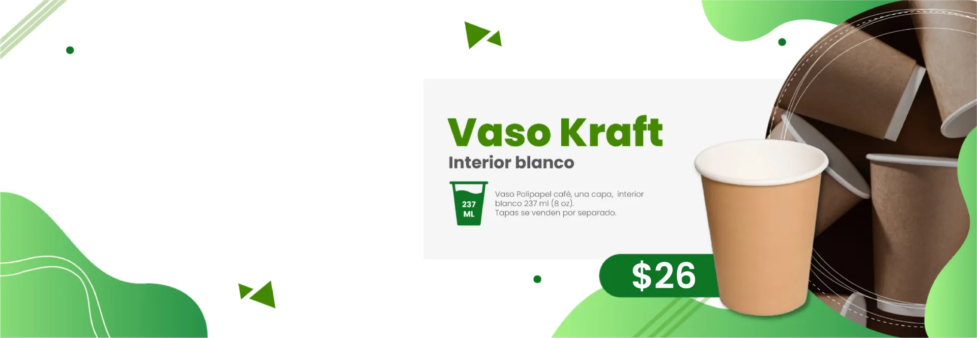 Vaso kraft